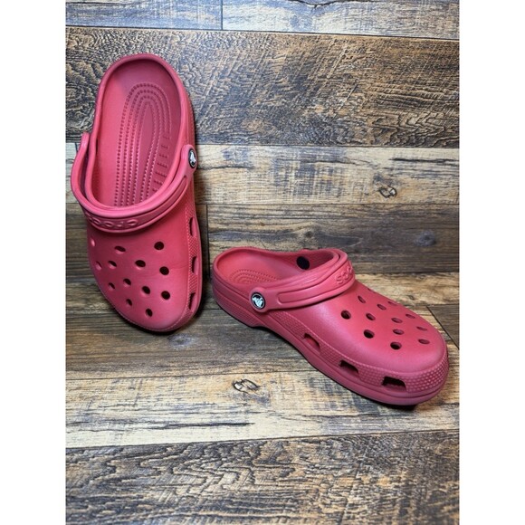 Crocs Shoes - Crocs Classic Clog Red Unisex Size W7 M5